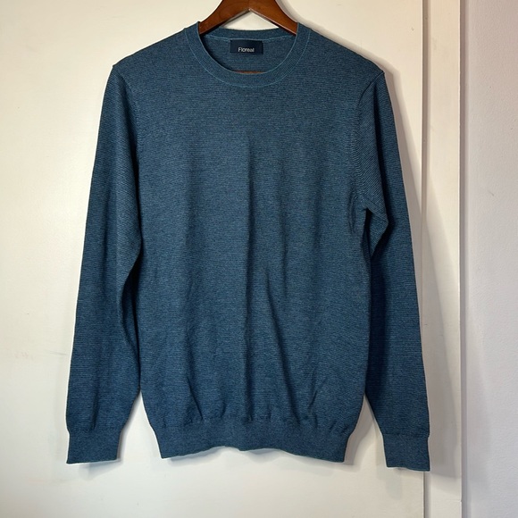 Floreal sample men’s lightweight crewneck sweater - Picture 1 of 8